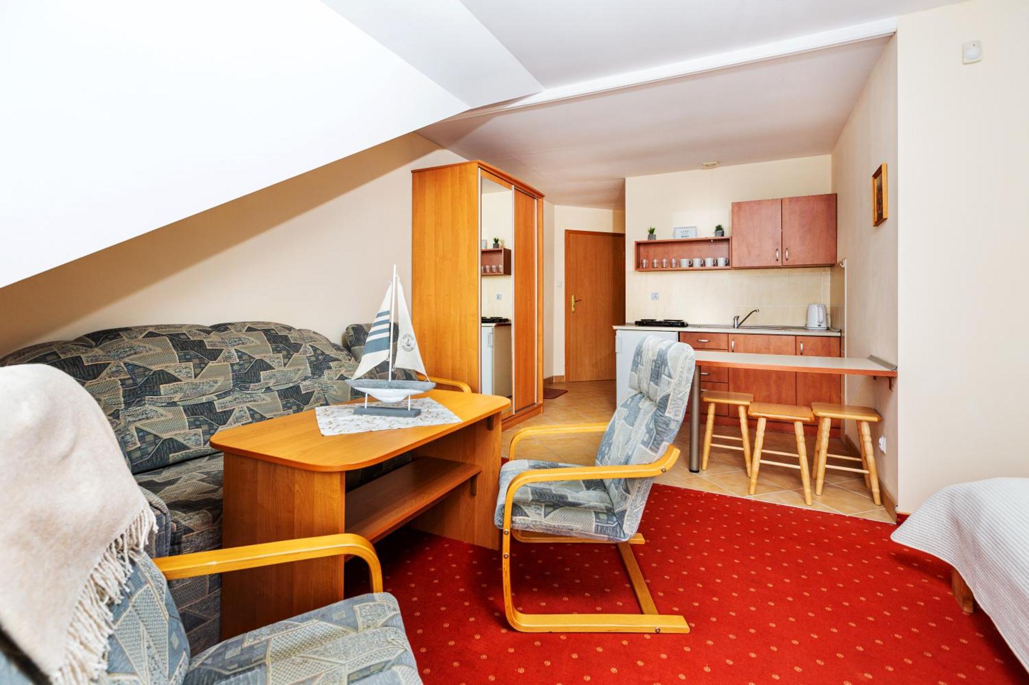 Roza Wiatrow Hotel Wladyslawowo Bilik gambar